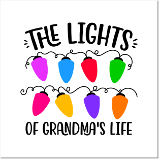 The Lights Of Grandmas Life Christmas Lights Posters and Art